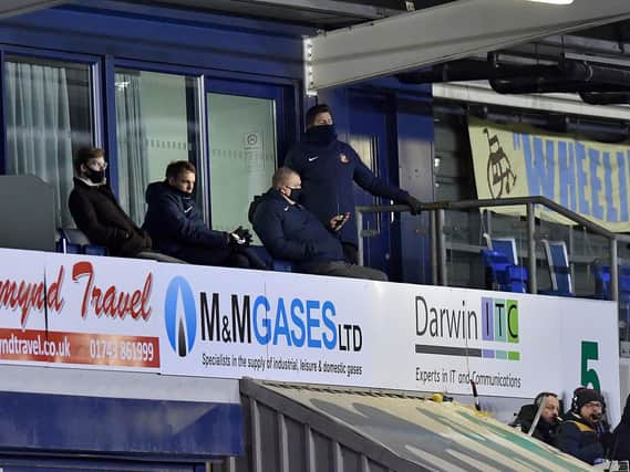 Kyril Louis-Dreyfus attends Sunderland's fixture at Shrewsbury Town as takeover talks continue`