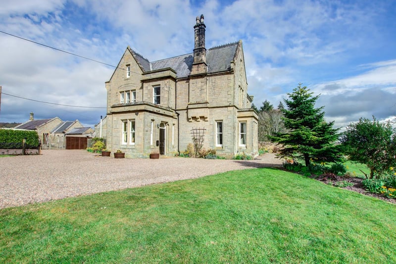 The Grange, a handsome stone built Victorian country house in Whittingham.
