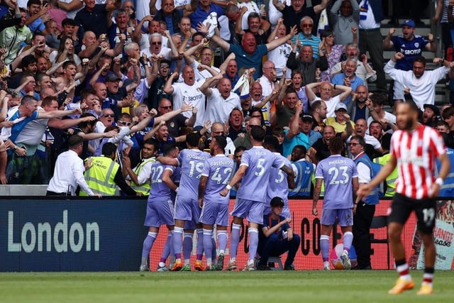 Leeds United supporters had an average fan happiness score of 5.45 last season.
