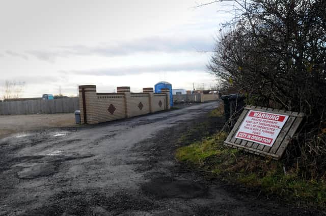 West Pastures travellers site, West Boldon
