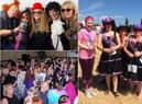 The Lavender Lasses who have passed the milestone of £40,000 raised for cancer research.