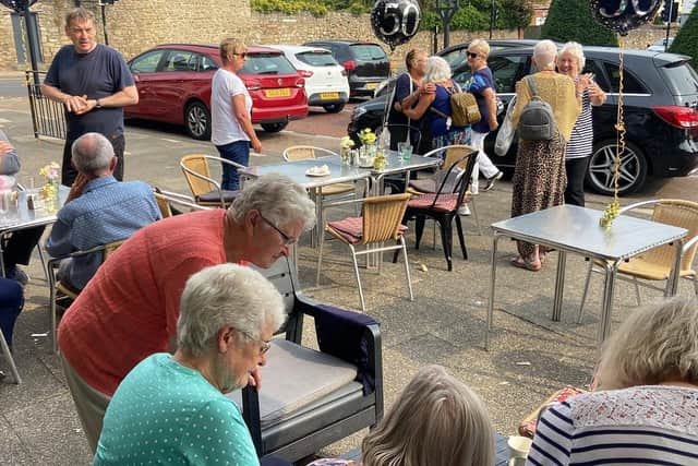 Village Cafe, Whitburn. Picture by FRANK REID