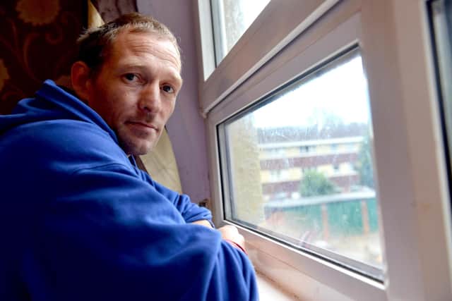 Carer Colin Mackenzie, 37, is having to go without food in order to feed his children after being landed with a £1,300 bill by DWP for a benefit overpayment.
