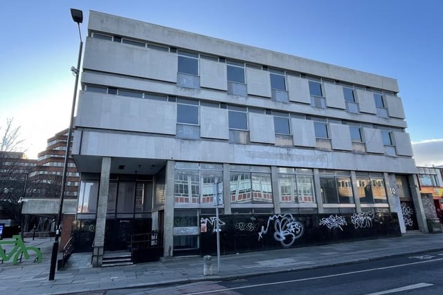 This city centre office is on The Moor and has a guide price of £100,000. The three storey building offers potential for a variety of uses, subject to planning and landlord consent.