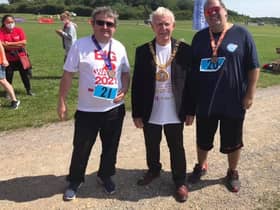 Wayne Groves who has been nominated for an award for his fundraising efforts to support numerous South Tyneside charities.