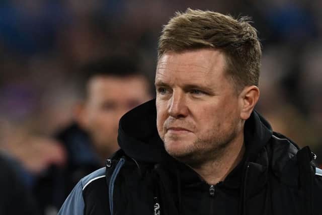 Newcastle United head coach Eddie Howe.