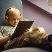Primary school aged children are spending more time online unsupervised by parents and carers. Photo posed by model.