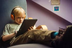 Primary school aged children are spending more time online unsupervised by parents and carers. Photo posed by model.