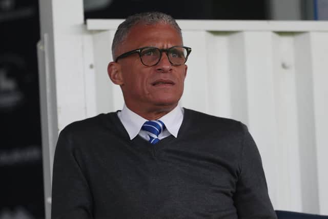 Hartlepool United Interim manager Keith Curle revealed Chris Maguire's contract is off the table until there is a resolution to his FA investigation. (Credit: Mark Fletcher | MI News)