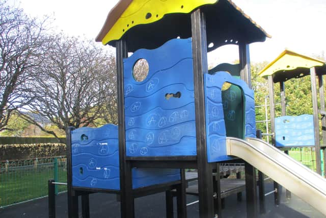 The vandalism at Cornthwaite Park in Whitburn