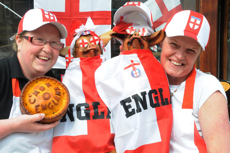 Morrells in York Road marked the 2010 World Cup with a pie to fit the occasion. Remember this?