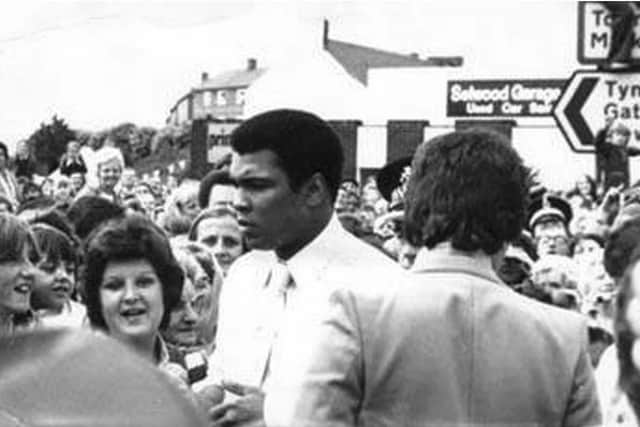 Muhammad Ali. One of his best quotes is featured in the quiz.