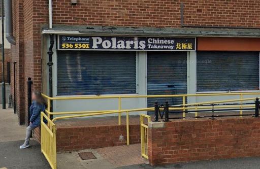 Polaris takeaway on Gaskell Avenue in South Shields has a 4.7 rating from 13 Google reviews.