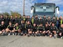 Hebburn Town Football Club players and coaching staff ahead of the FA Vase final.