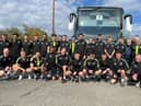 Hebburn Town Football Club players and coaching staff ahead of the FA Vase final.