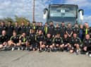 Hebburn Town Football Club players and coaching staff ahead of the FA Vase final.