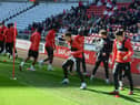 Sunderland's open training session at the Stadium of Light. Photo: Stu Norton