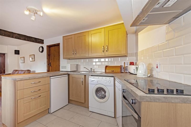 Both cottages comprise fitted kitchen, living area, two double bedrooms and bathroom.
