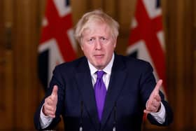 Prime Minister Boris Johnson said schools are safe. Photo by John Sibley-WPA Pool/Getty Images.