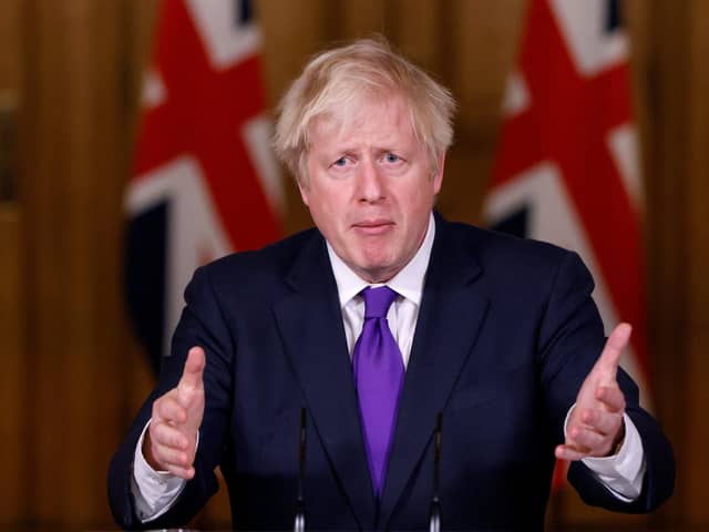 Prime Minister Boris Johnson said schools are safe. Photo by John Sibley-WPA Pool/Getty Images.
