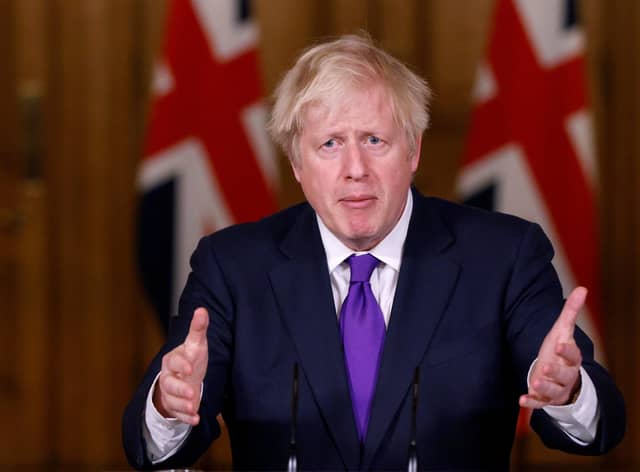 Prime Minister Boris Johnson said schools are safe. Photo by John Sibley-WPA Pool/Getty Images.
