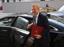 LONDON, ENGLAND - SEPTEMBER 22:  Digital, Culture, Media and Sport Secretary Oliver Dowden arrives for a cabinet meeting at the FCO on September 22, 2020 in London.
