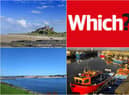 Britain’s best seaside destinations ranked in Which?’s annual survey.
