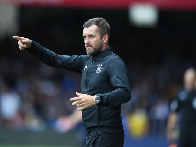 Luton Town boss Nathan Jones (Photo by Tony Marshall/Getty Images)