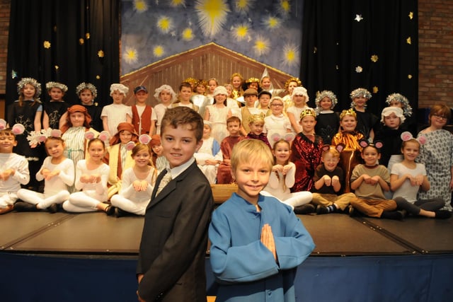 Years 3 and 4 put on a production of Silent Night 8 years ago. Were you in it?