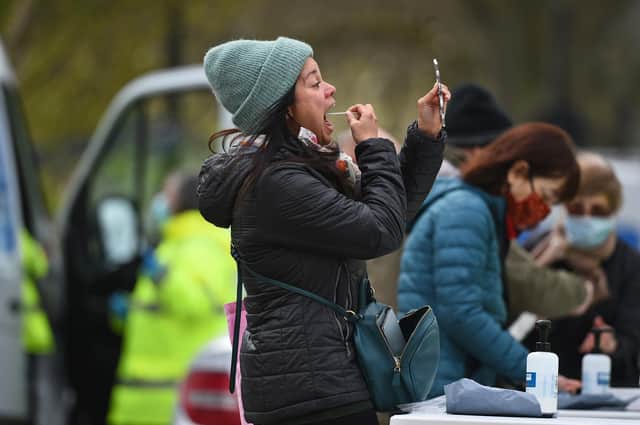 Surge testing taking place elsewhere in the UK