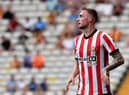 Carl Winchester playing for Sunderland. Picture by Frank Reid