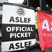 Northern Rail offers May train strike advice ahead of two weeks of industrial action in England (Photo by JUSTIN TALLIS/AFP via Getty Images)
