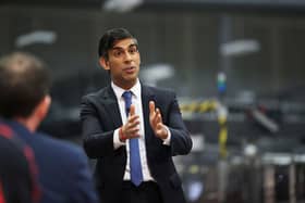 Does Rishi Sunak even know the price of a pint of milk?  Photo credit: Liam McBurney/PA Wire