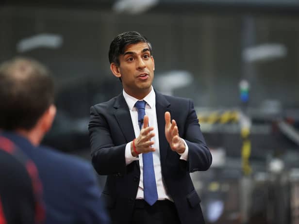 Does Rishi Sunak even know the price of a pint of milk?  Photo credit: Liam McBurney/PA Wire