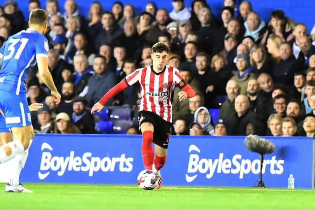 Sunderland defender Niall Huggins