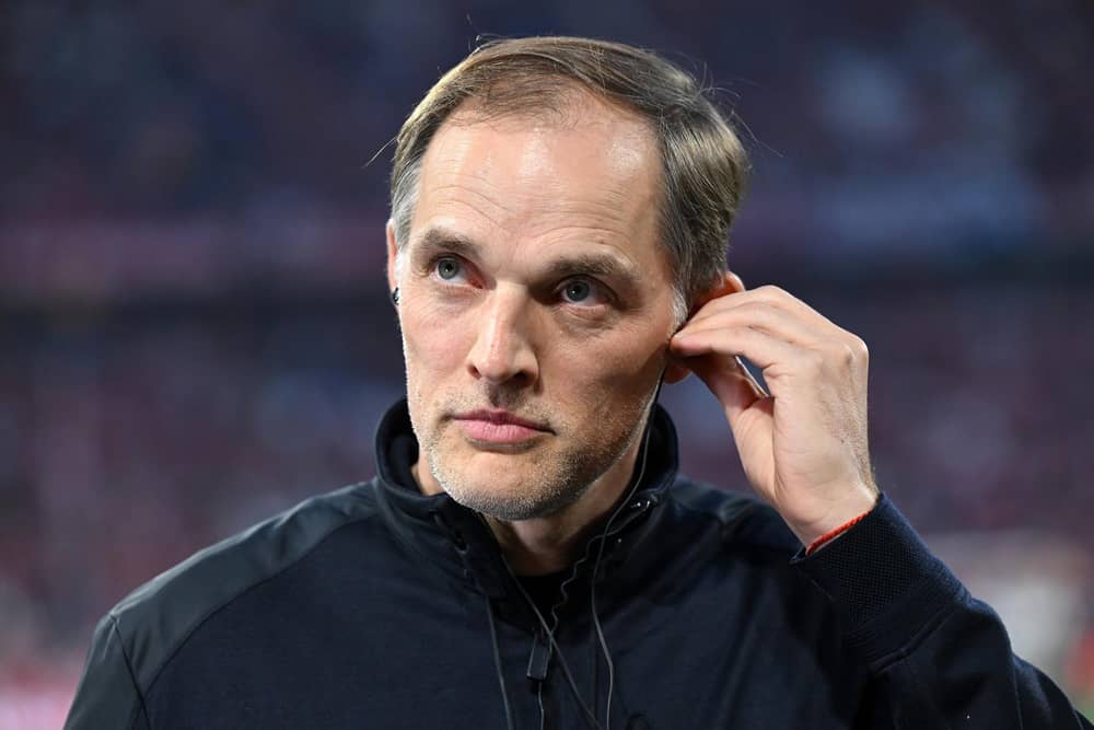 Thomas Tuchel, (Photo by PA Wire via DPA)