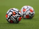 Premier League Nike AerowSculpt strike ball. (Photo by Catherine Ivill/Getty Images)