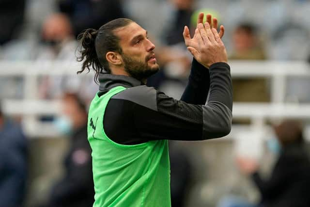 Newcastle United have released Andy Carroll following his second stint with his boyhood club. (Photo by OWEN HUMPHREYS/POOL/AFP via Getty Images)