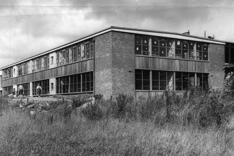 This August 1958 photo shows extensions to Jarrow Grammar School which provided additional long-awaited accommodation. Does it bring back memories?