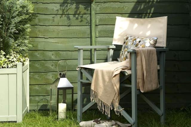 Paint ideas for your garden – give your fence a makeover. Credit: Cuprinol