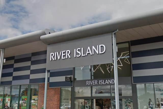 River Island has a number of stores across the North East. Image copyright Google Maps.