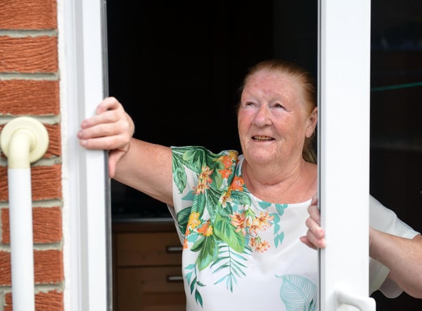 April Thomson was diagnosed with throat cancer thanks to her dentist raising the alarm.
