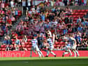 Seny Dieng celebrates his late goal