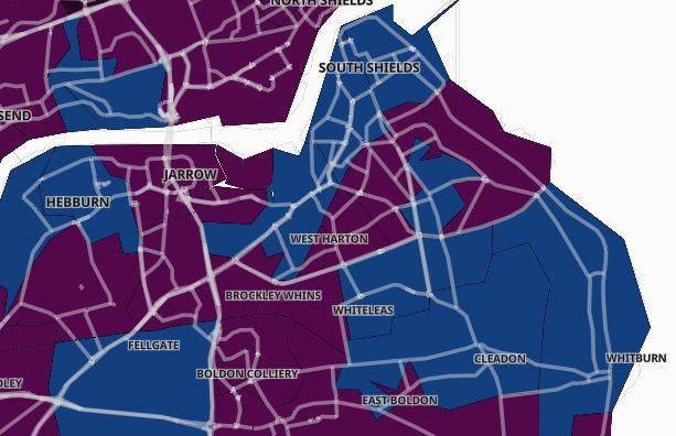 These are the areas of South Tyneside were Covid cases rose the fastest throughout the third week of October.