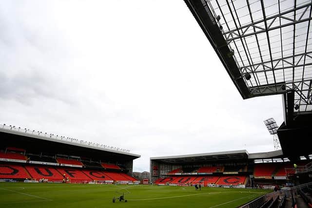 Tannadice Park in Dundee, Scotland (Photo by Paul Thomas/Getty Images)