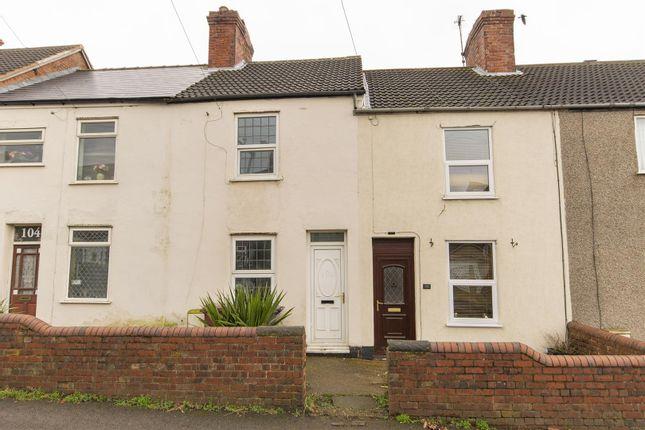 This two-bedroom, mid-terrace house, on the market for £69,950 with Wilkins Vardy, is described as a "refurbishment project".