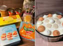We tried out a version of the Platinum Pudding - Lemon Swiss Roll and Amaretti Trifle - for the bank holiday.