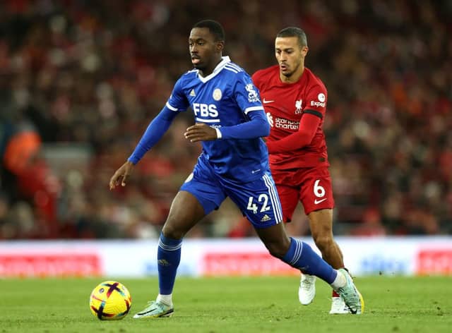 Leicester City's Boubakary Soumare has been ruled out of the Carabao Cup Quarter-Final with Newcastle United (Photo by Naomi Baker/Getty Images)