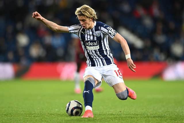 Chelsea midfielder Conor Gallagher spent last season on loan at West Brom. (Photo by Shaun Botterill/Getty Images)