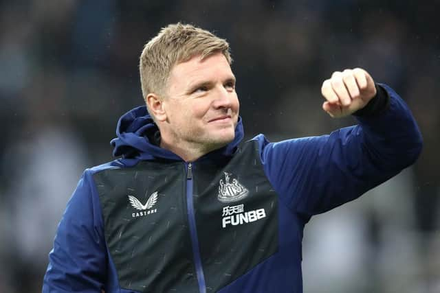 Newcastle United head coach Eddie Howe (Photo by Ian MacNicol/Getty Images)